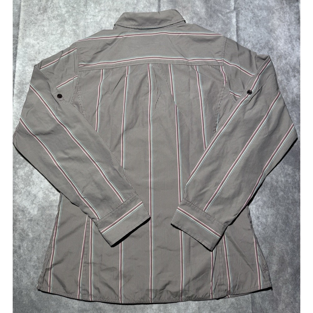 Patagonia Shirt Womens Size 8 Striped Button Up - Picture 4 of 4